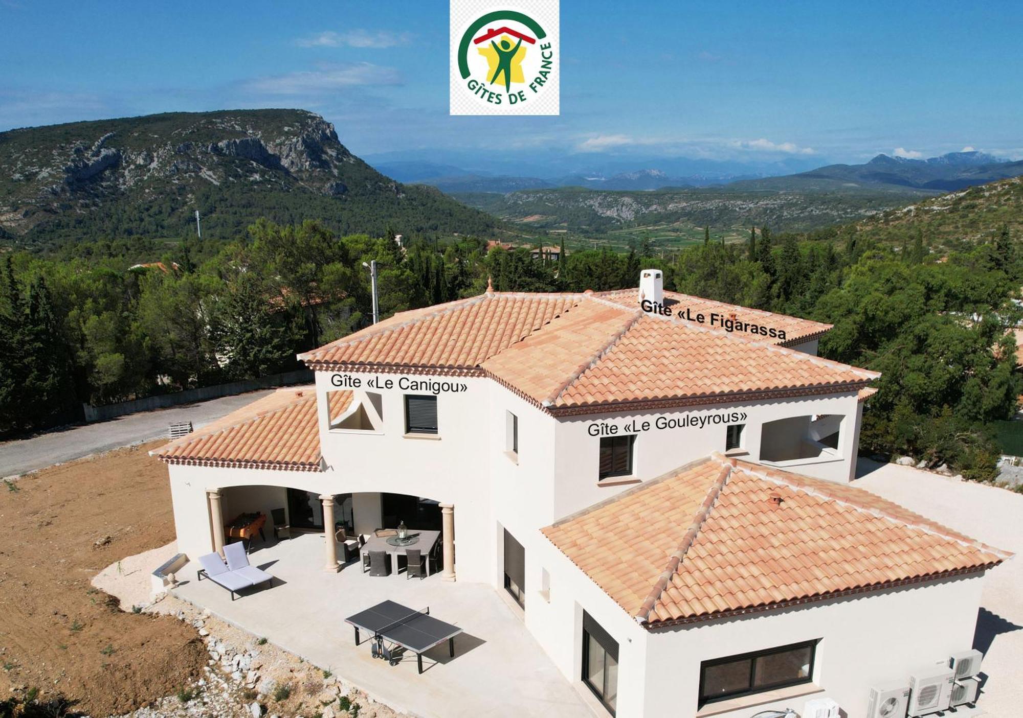 Trois Appartements Au Sein Du Mas Jams - Le Gouleyrous, Le Canigou Et Le Figarassa Vingrau Exterior foto